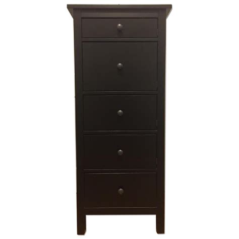 tall 5 drawer dresser|More.